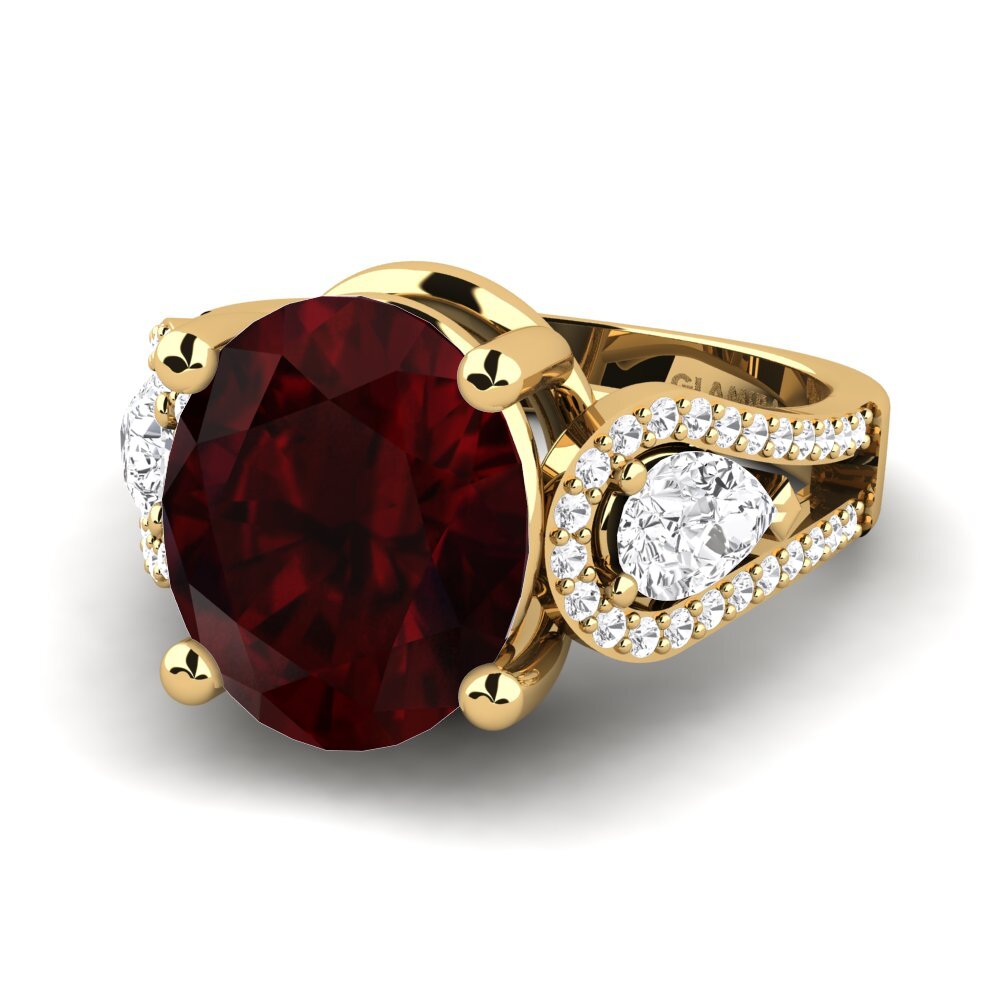 Garnet Ring Jensina