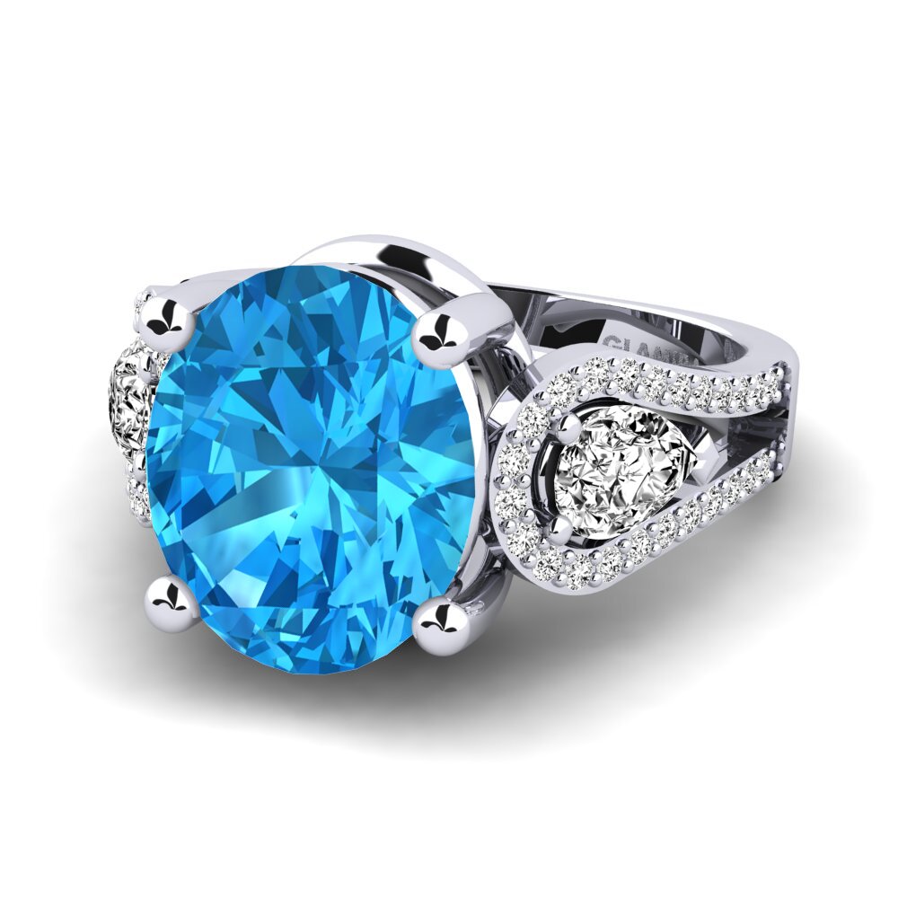 Blue Topaz Ring Jensina