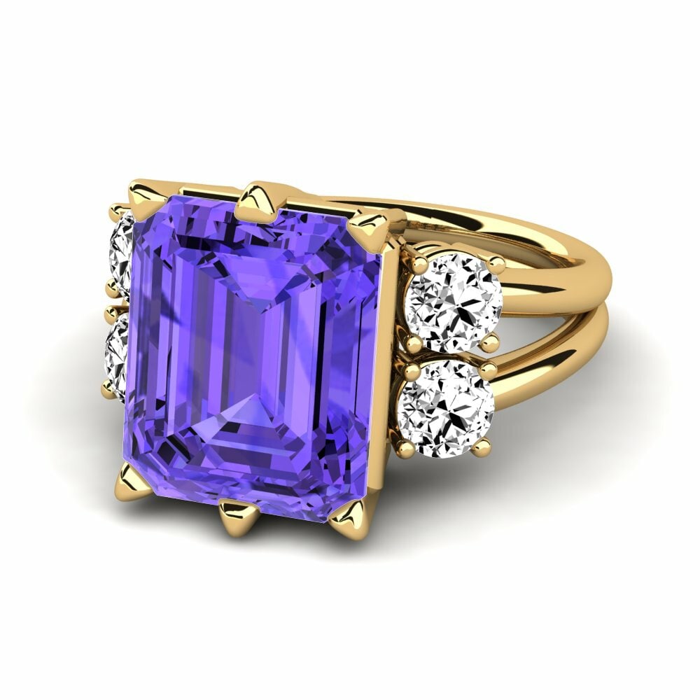 Nhẫn Jensine Đá Tanzanite