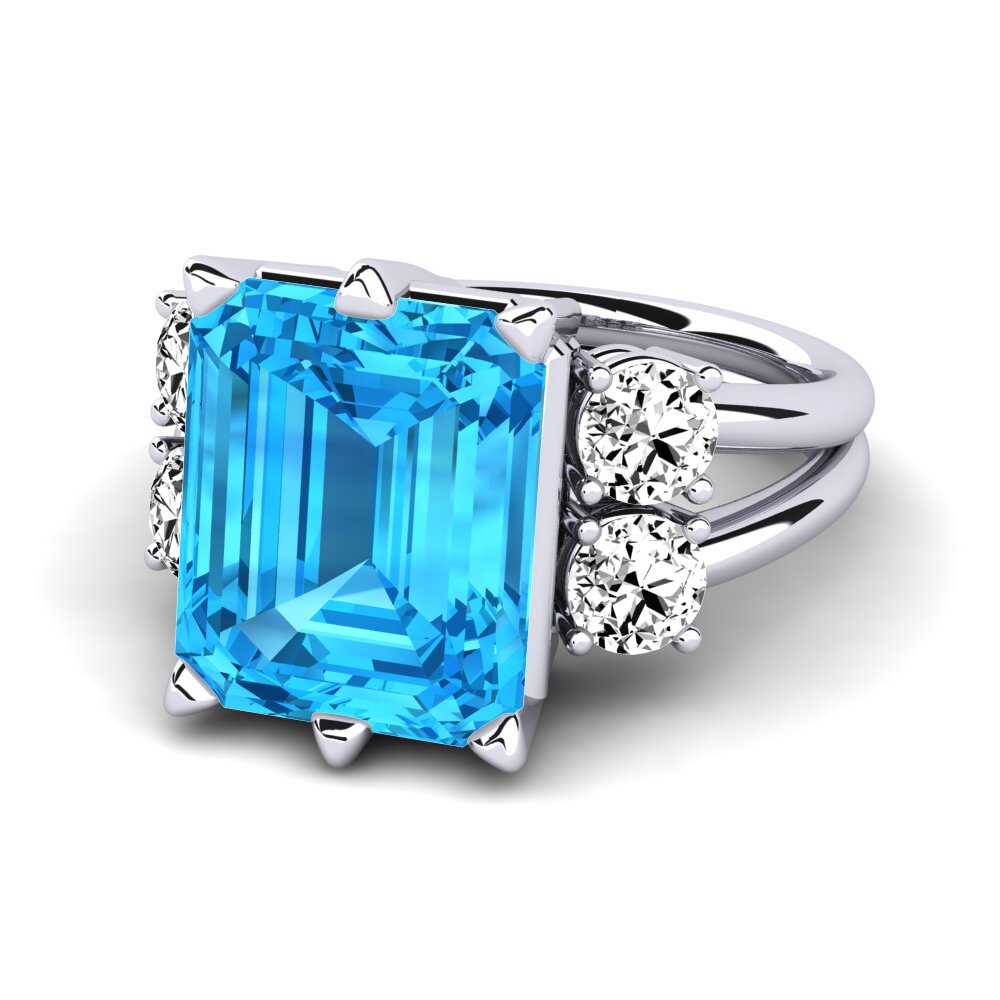 Blue Topaz Ring Jensine
