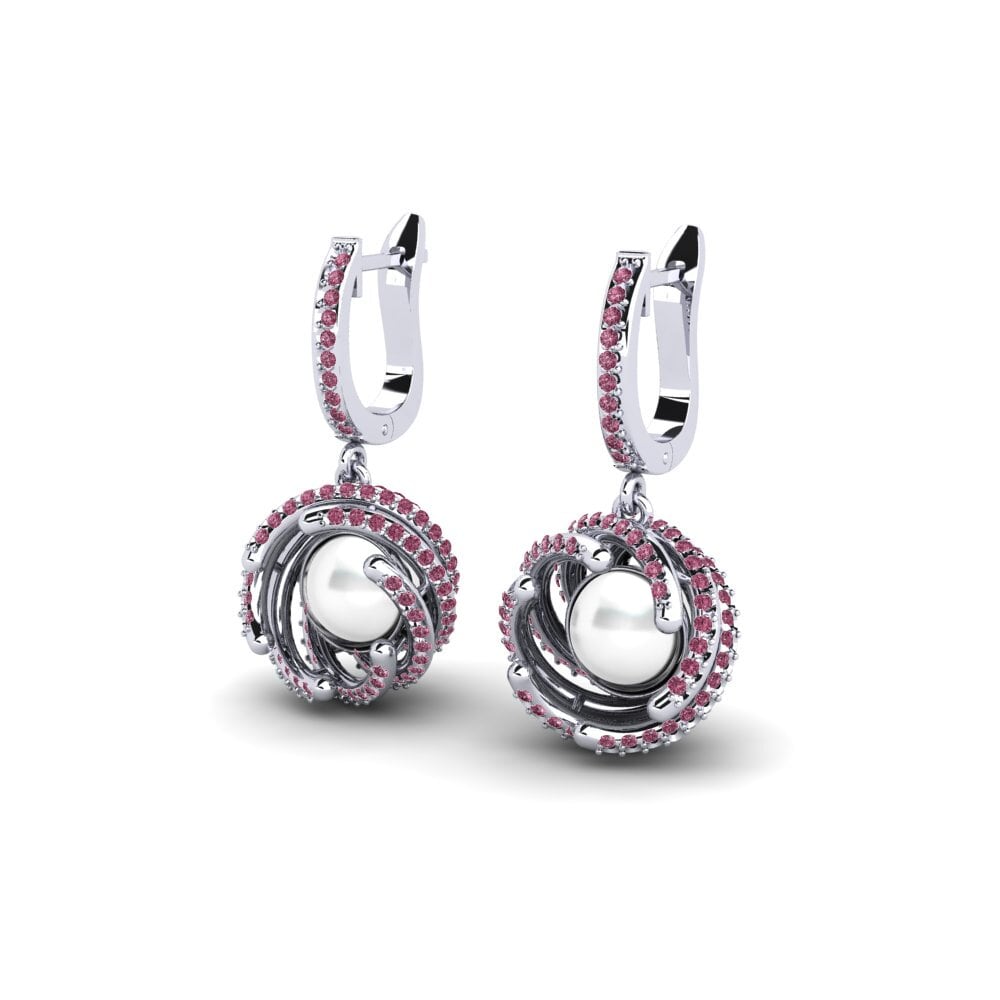 Rhodolite Garnet Women's Earring Jenyl