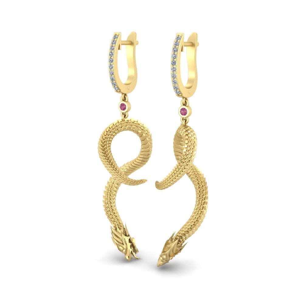 Rhodolite Garnet Women's Earring Jeri