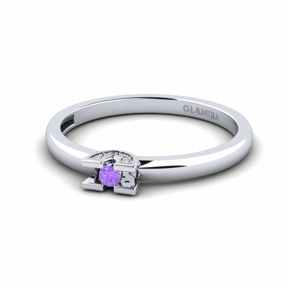 Améthyste Bague de fiançailles Jerome