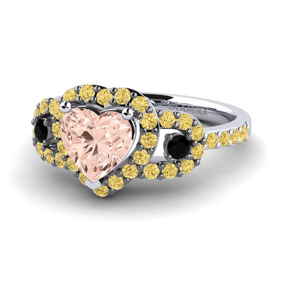 Bague de fiançailles Jerri Morganite