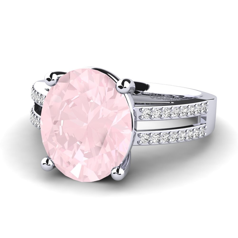 Cuarzo rosa Anillo Jesimar