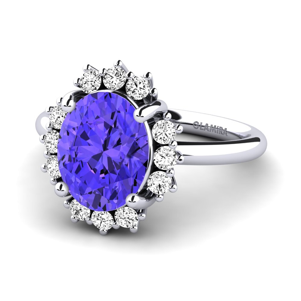 Tanzanite Engagement Ring Jeslanie