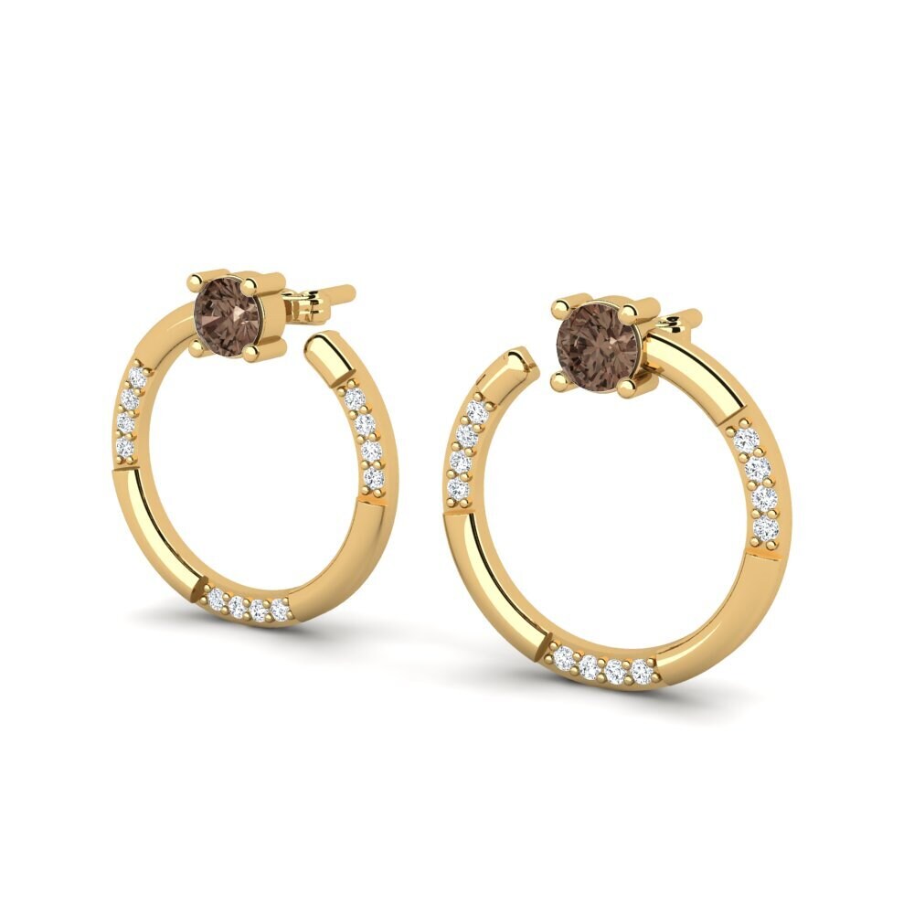 Smoky Quartz Women's Earring Jeslyn