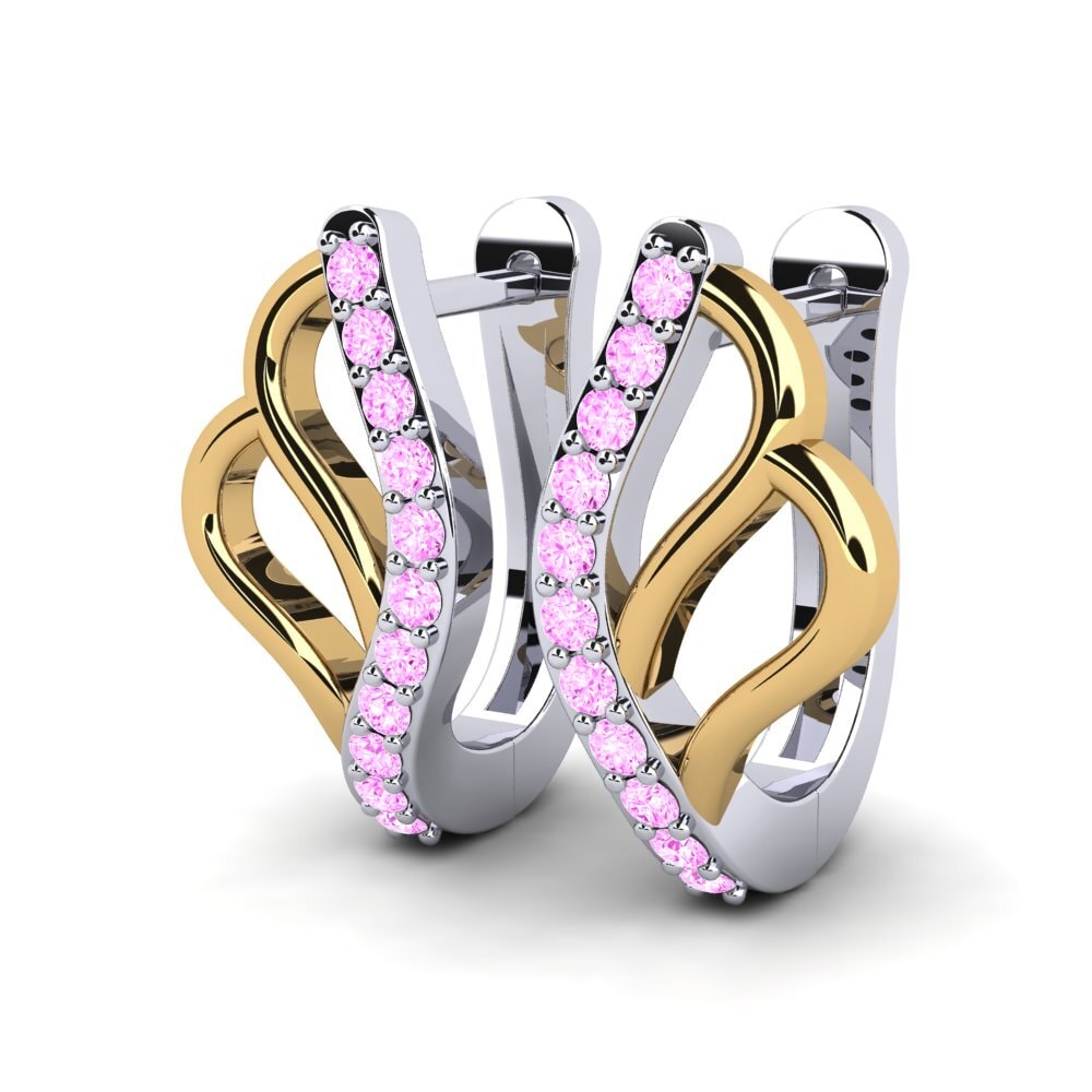 Pink Sapphire Women's Earring Jess