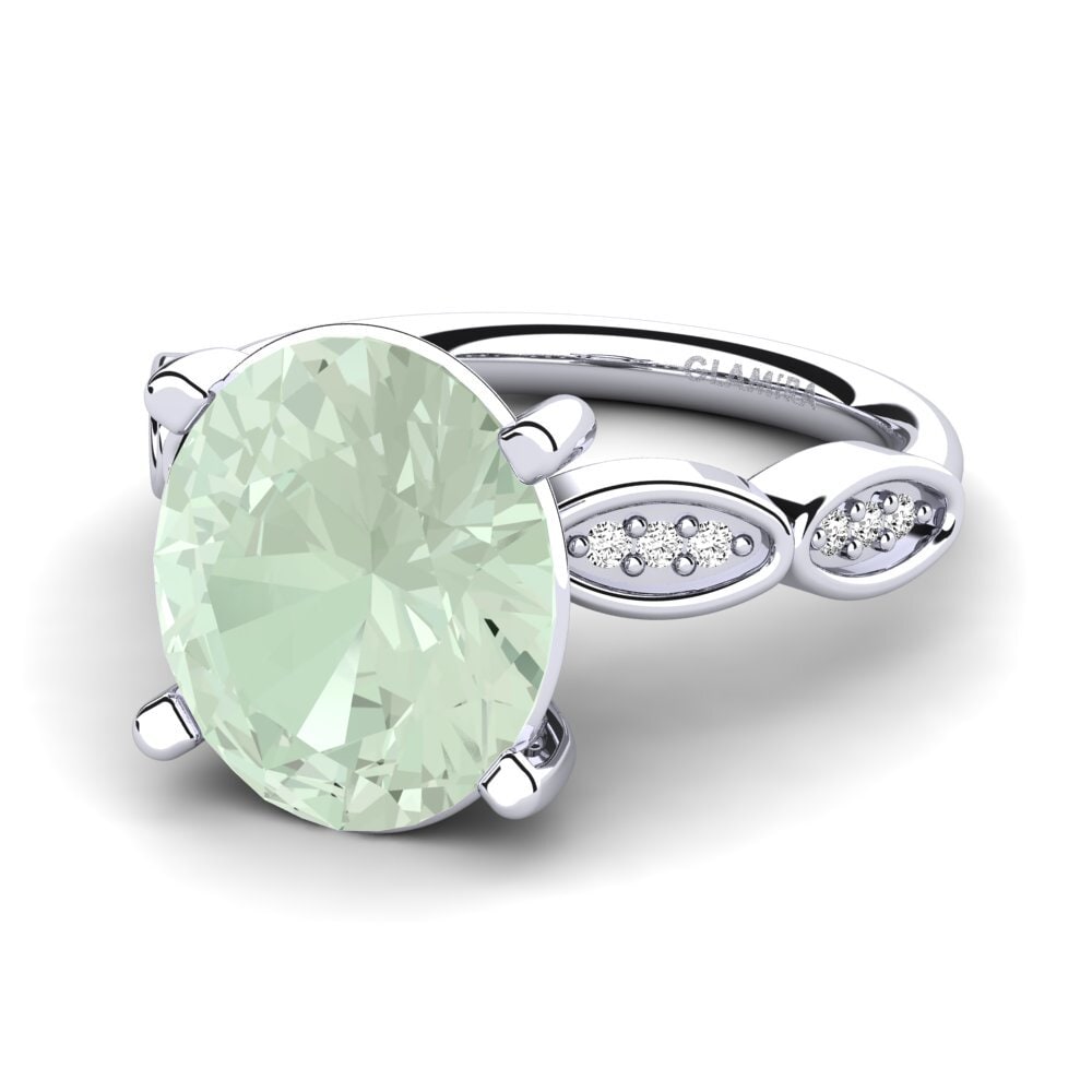 Green Amethyst Ring Jidenna