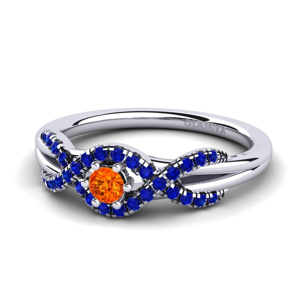 Anillo de compromiso Jilessa 0.1 crt