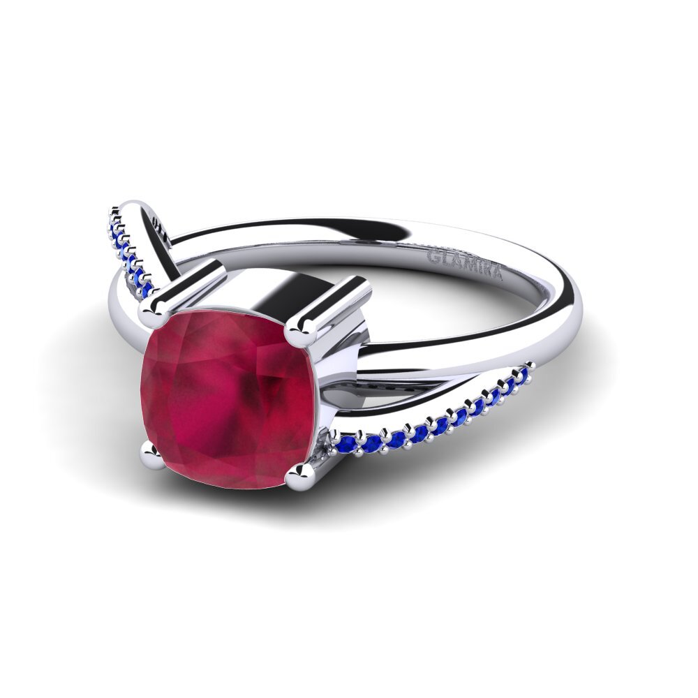 Ruby Engagement Ring Jimena