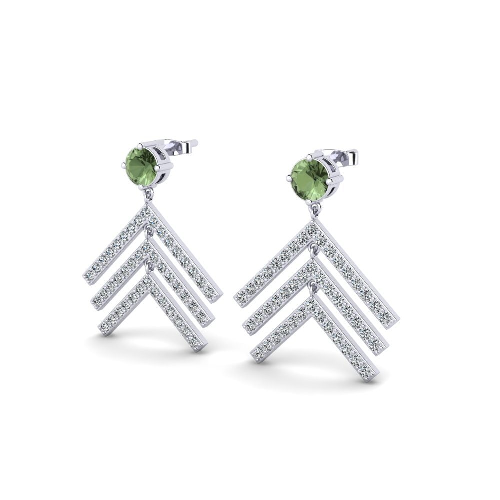 Green Sapphire Women's Earring Jimmy
