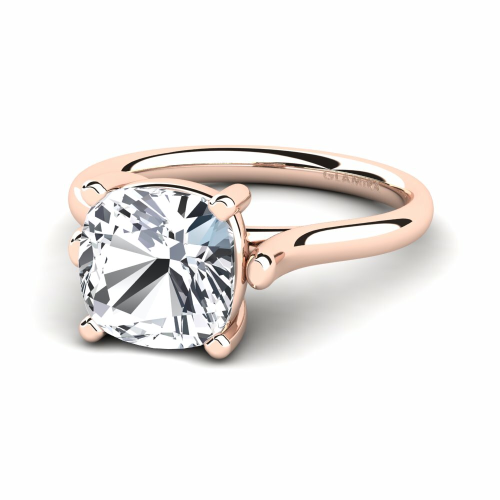 Forlovelsesring Jinella Hvid Zirkon