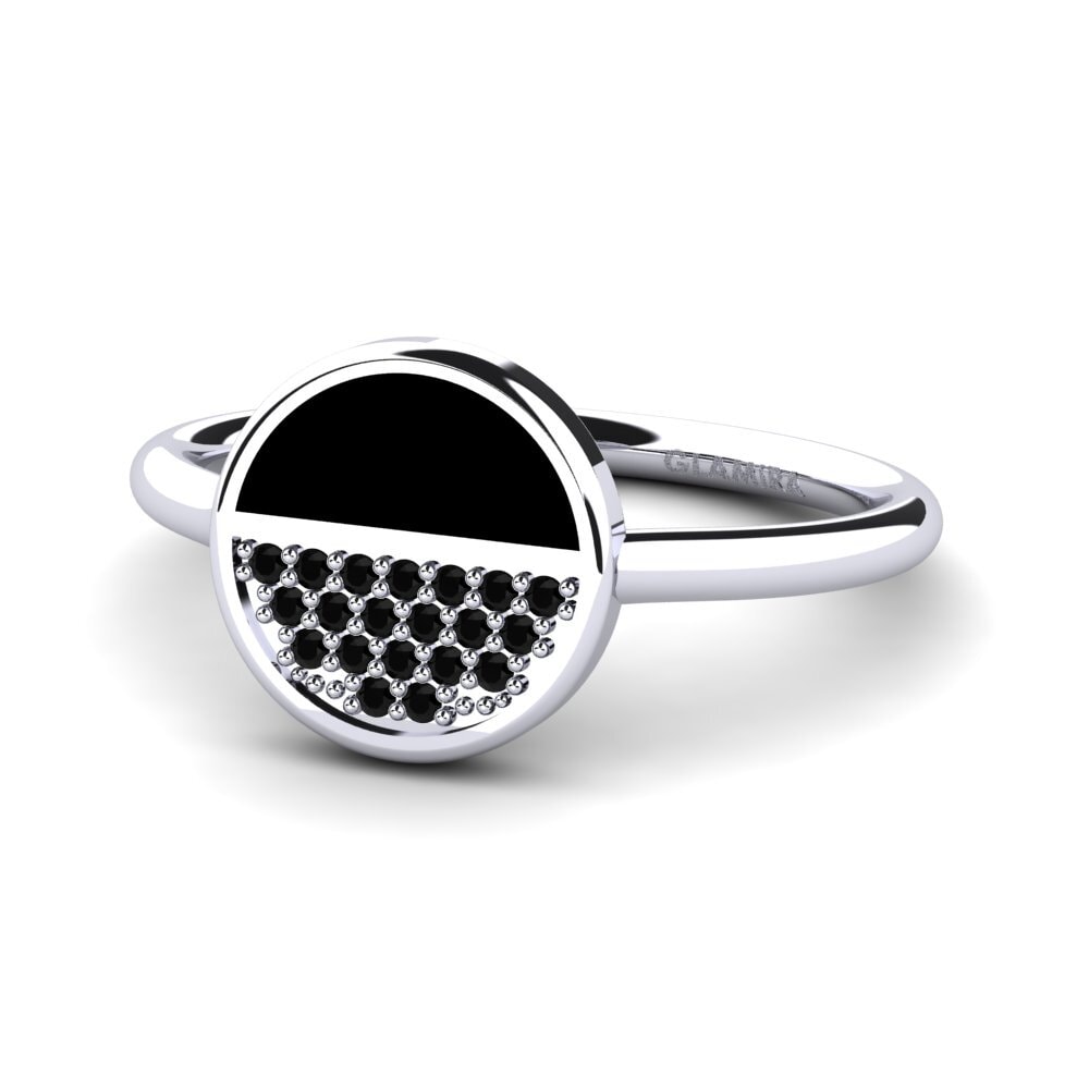 Black Sapphire Ring Jodie