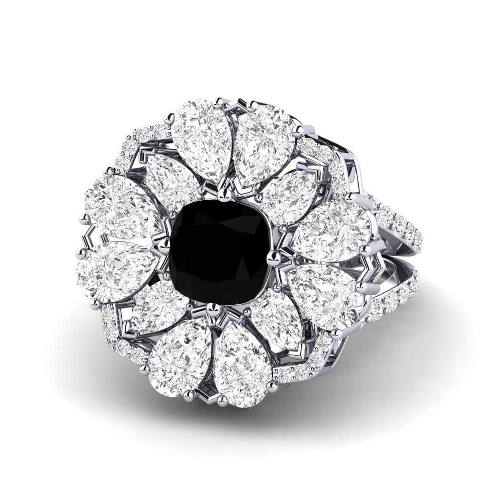 Black Sapphire Ring Joeann