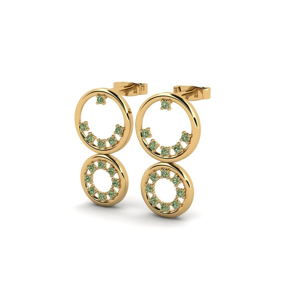 Green Diamond Women's Earring Johanne