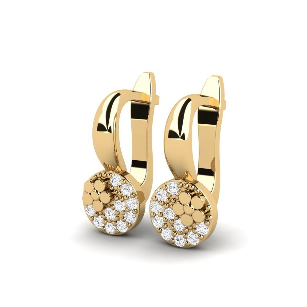 White sapphire Kid's Earring Jokoa