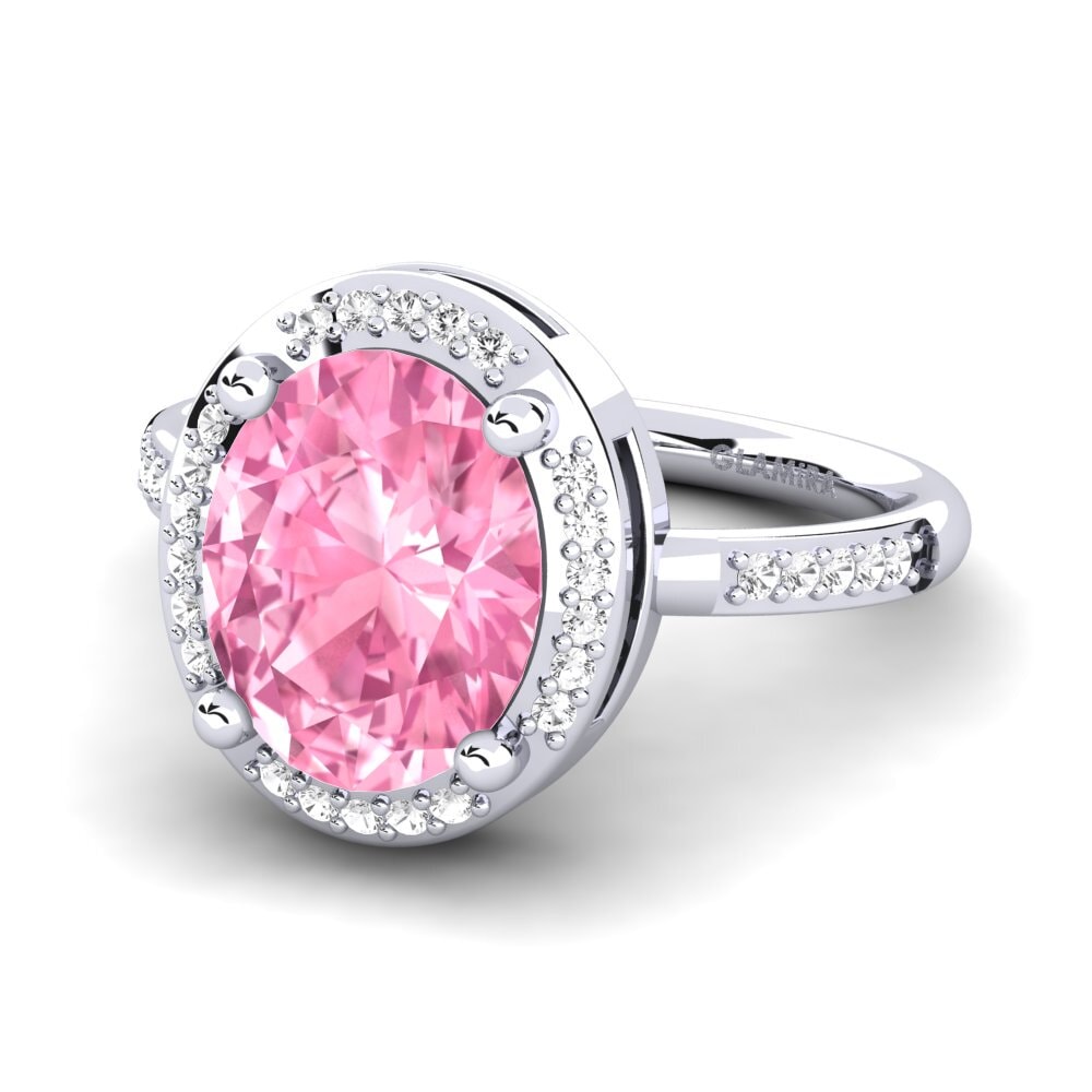Pink Sapphire Engagement Ring Jolecia