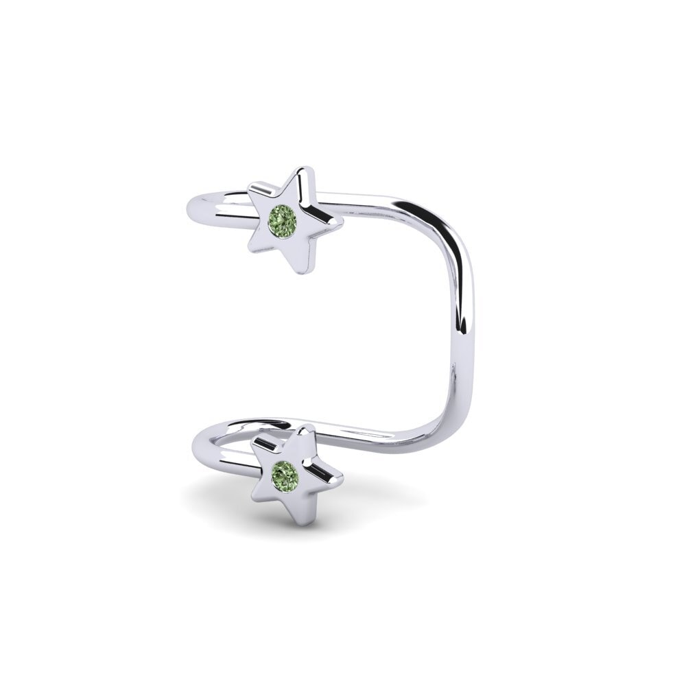 Green Diamond Women's Earring Jonelee