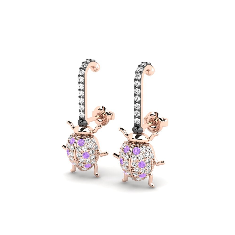 Amethyst Women's Earring Jotunheimen