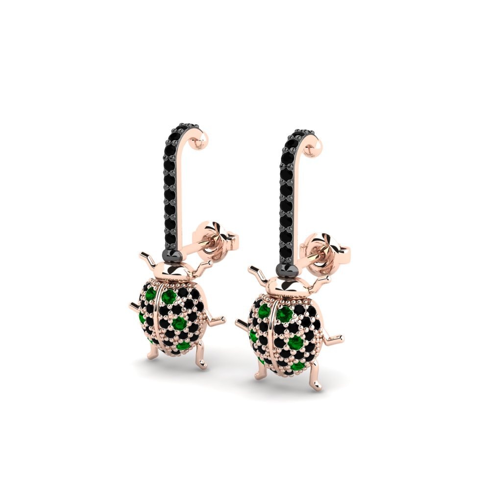 Green Zirconia Women's Earring Jotunheimen
