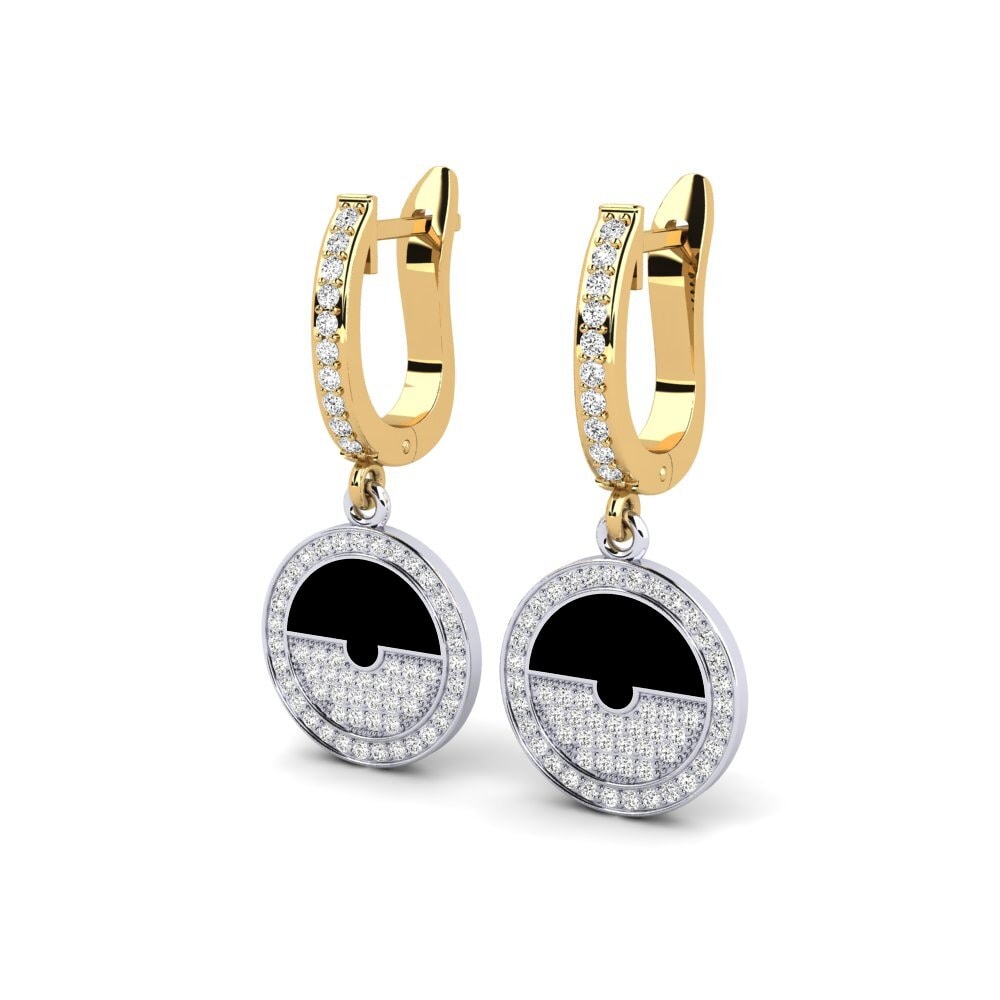 Đá Moissanite Bông tai nữ Joute