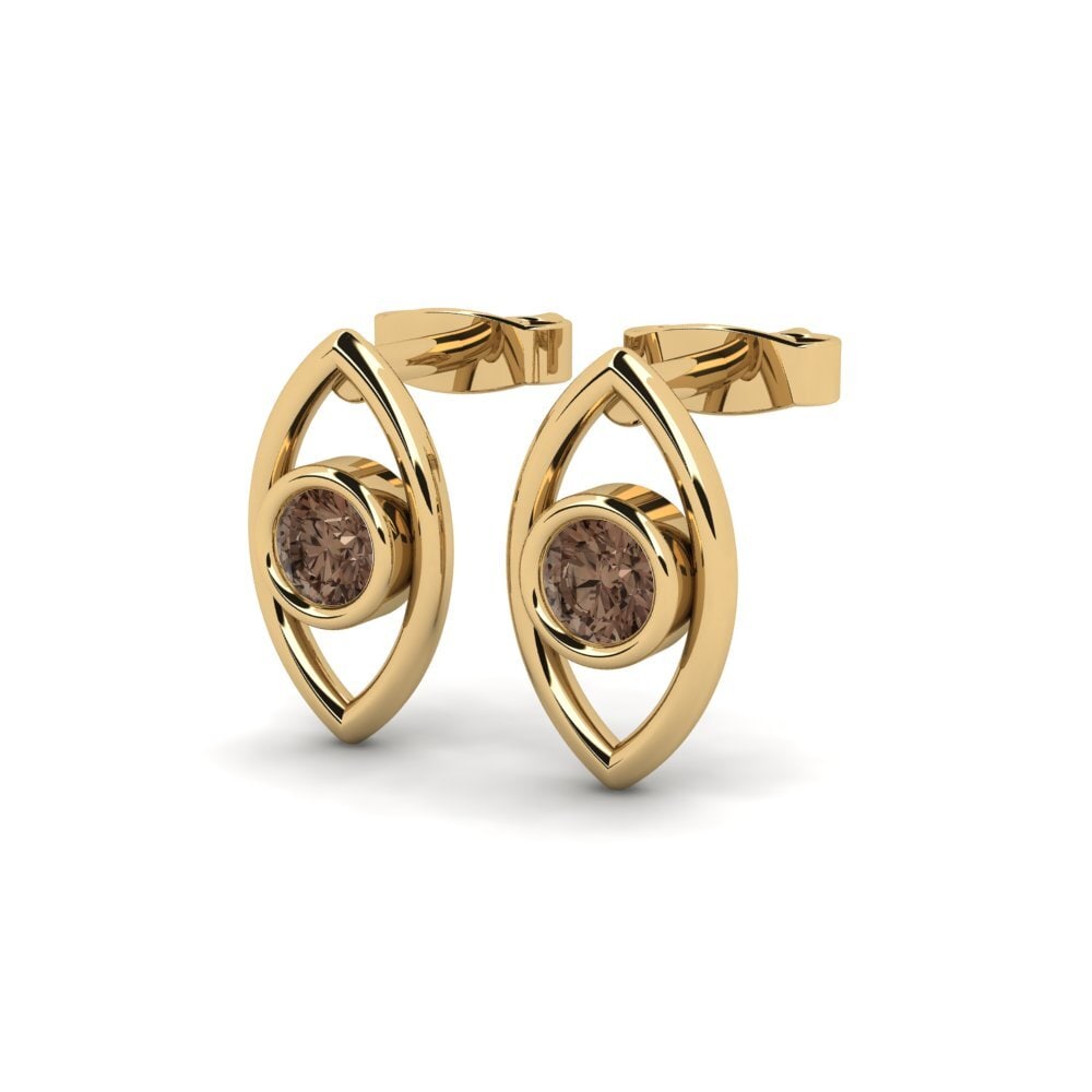 Smoky Quartz Women's Earring Joyan