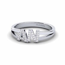 Initial & Name Engagement Rings