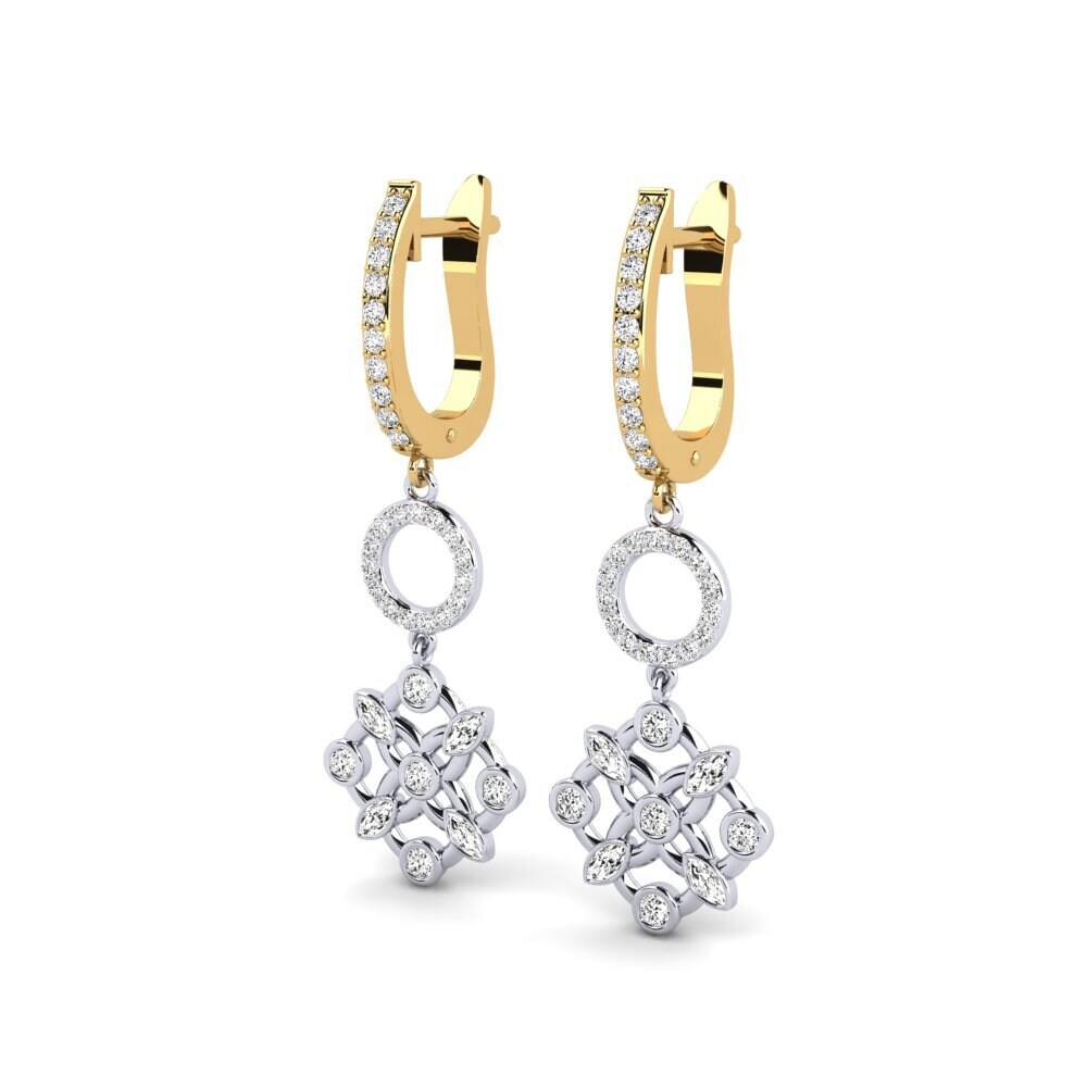 Đá Moissanite Bông tai nữ Jubilation