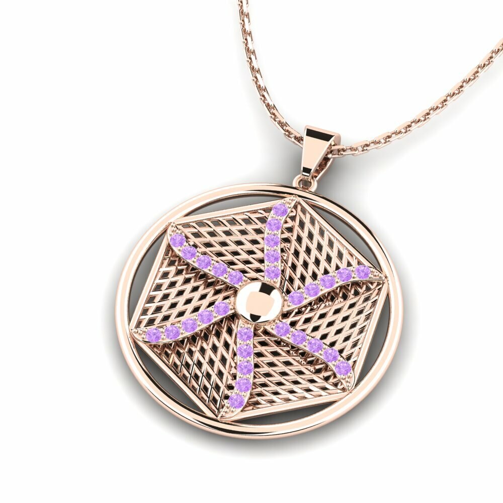 Amethist Dames Hanger Jugeote