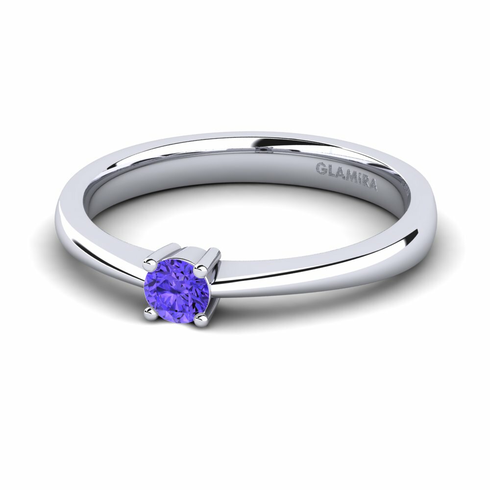 Tanzanite Engagement Ring Julia