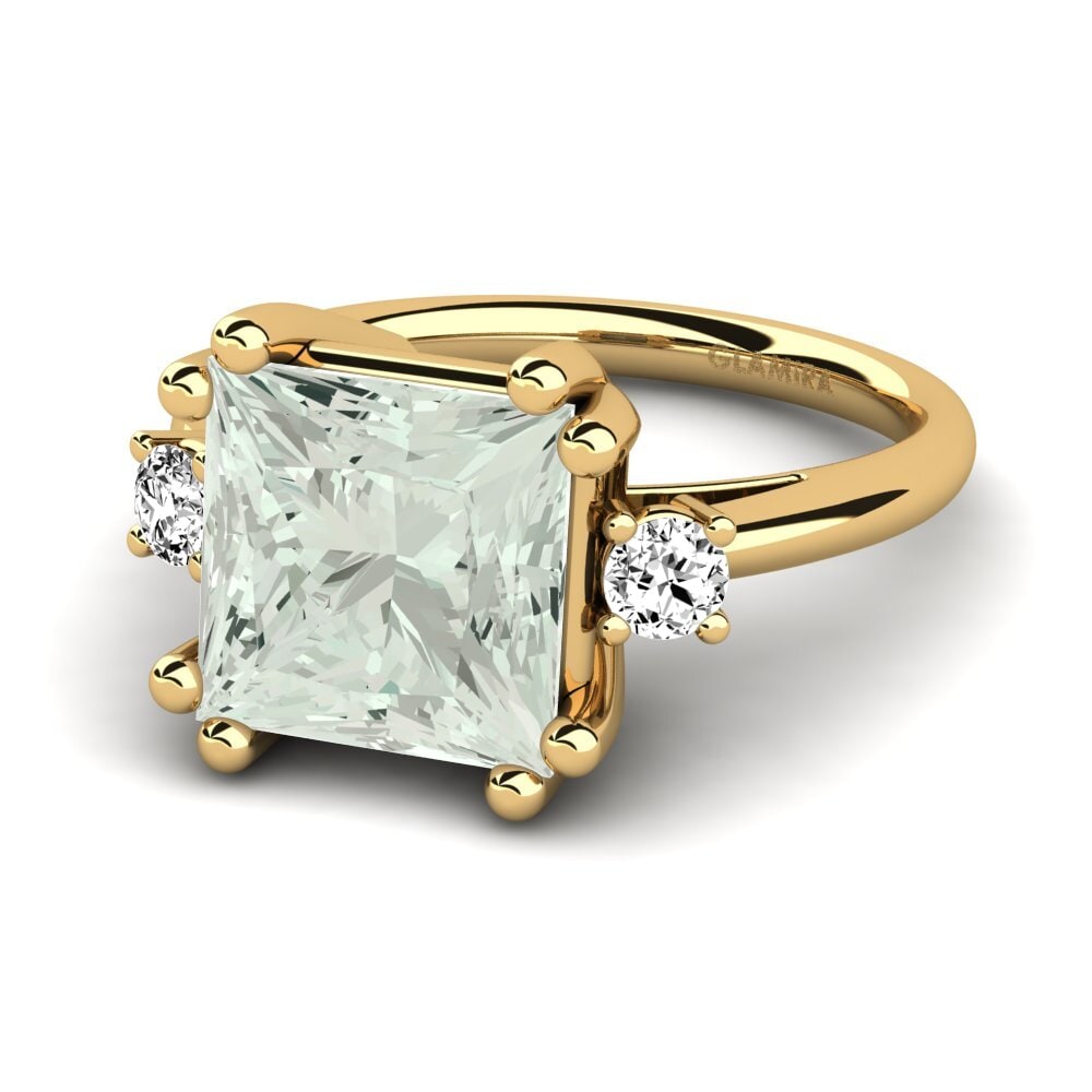 Green Amethyst Ring Julisha