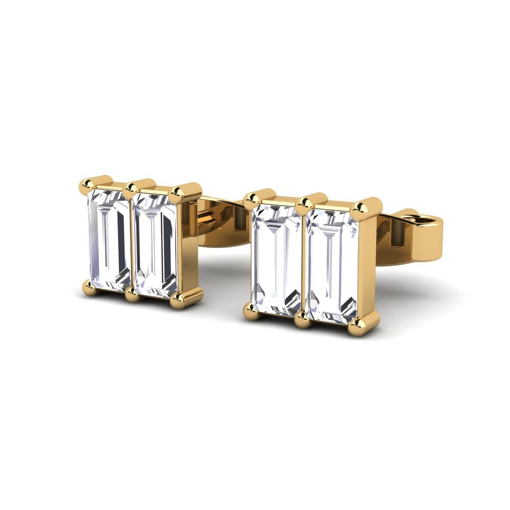 Baguette Lab Grown Diamond Women's Earring Jung