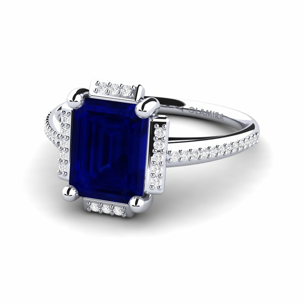 Sapphire Engagement Ring Juniper