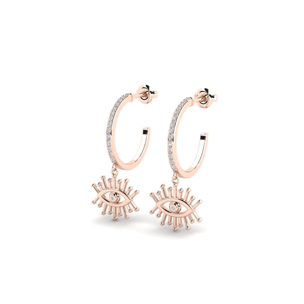 14ct Rose Gold Women's Earring Kabwe