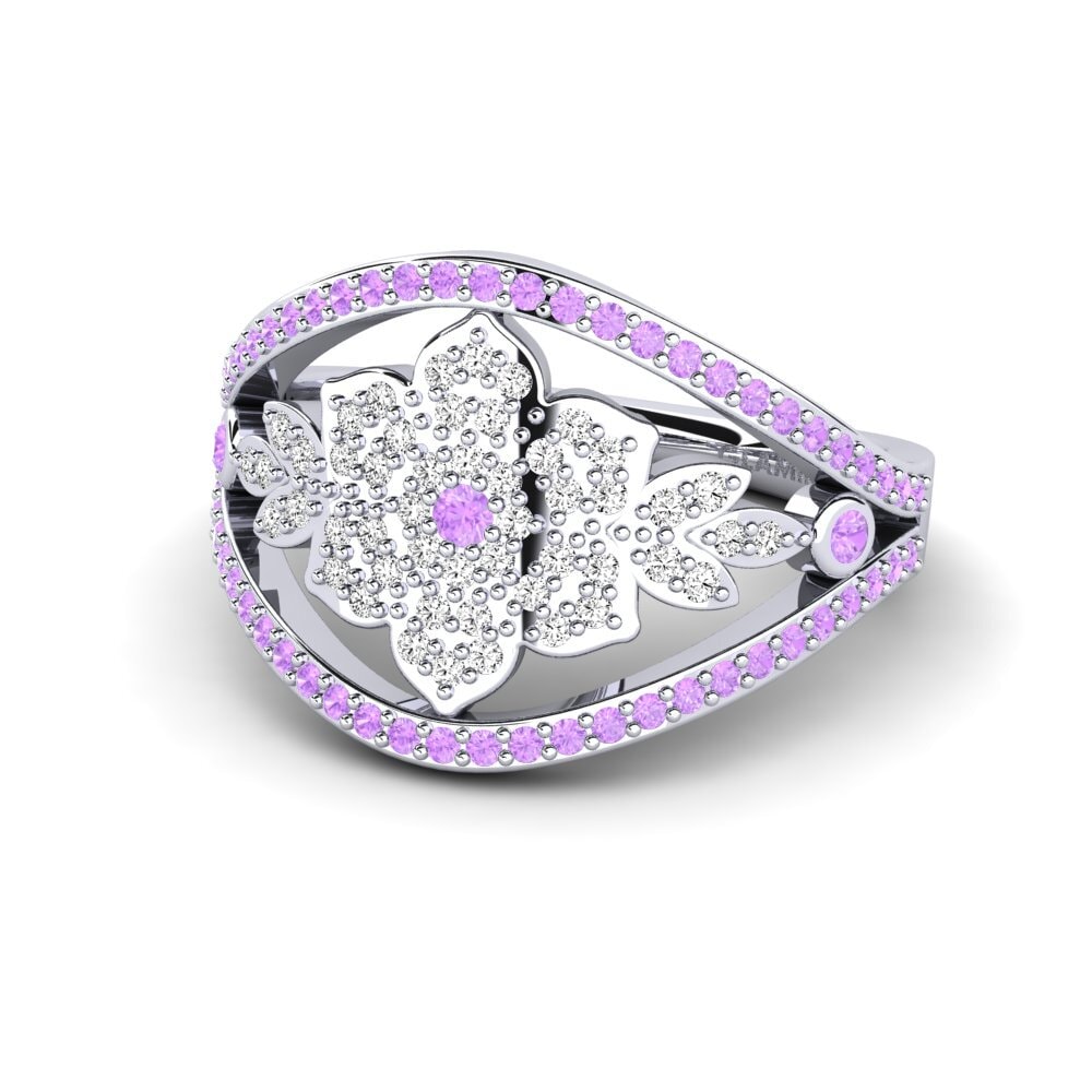 Amatista Anillo Kacyay