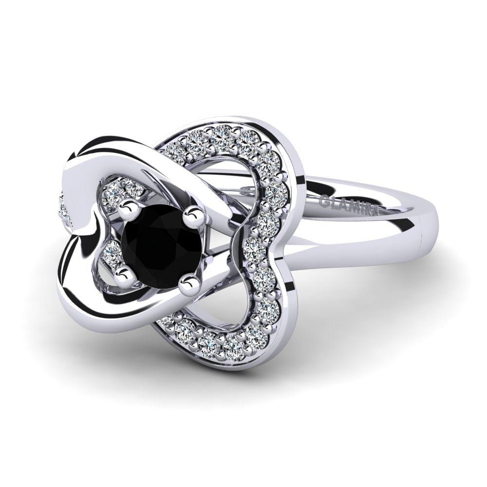 Black Diamond Engagement Ring Kailyn 0.25 crt