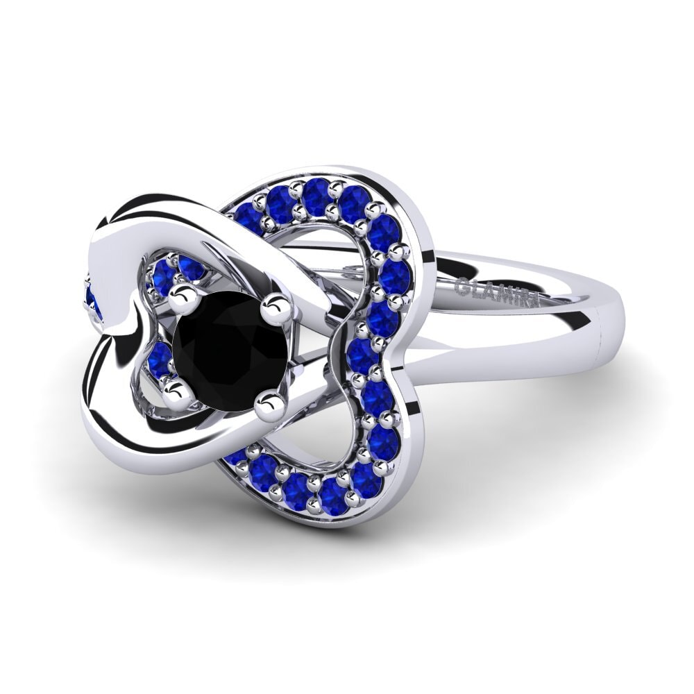 Black Diamond Engagement Ring Kailyn 0.25 crt