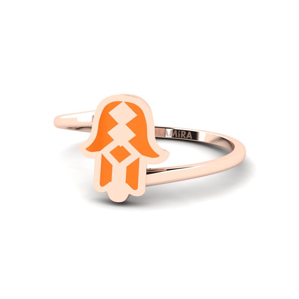 Rotgold 375 Ring Kaitsja