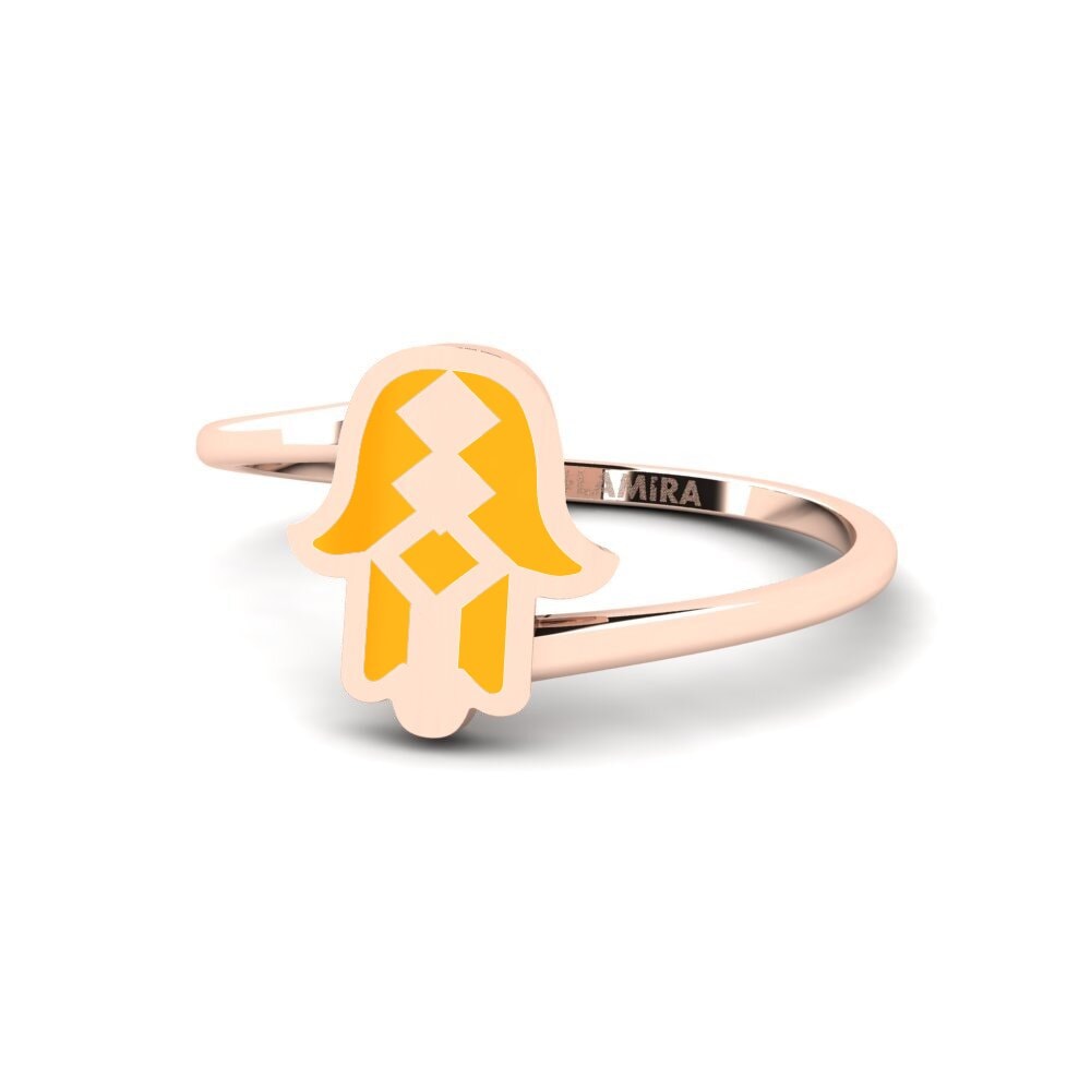 Rotgold 750 Ring Kaitsja