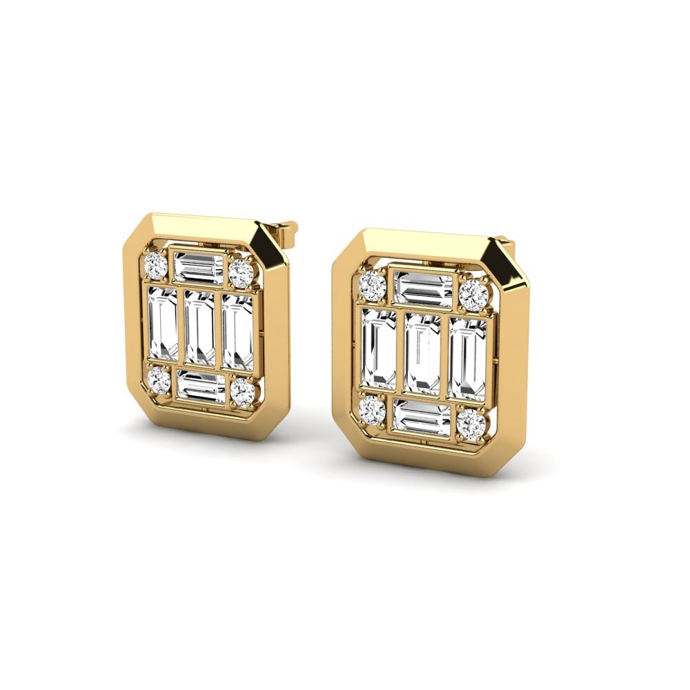Đá Moissanite Bông tai nữ Kalaxonner