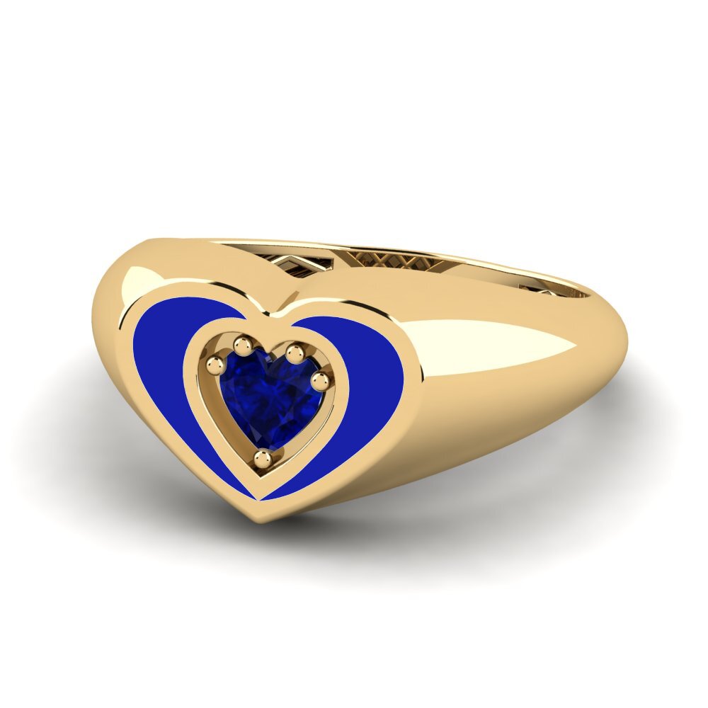 Saphir Pinker Ring Kalbo
