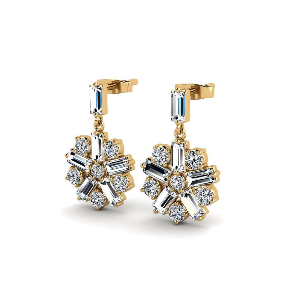 Baguette Women's Earring Kalidas