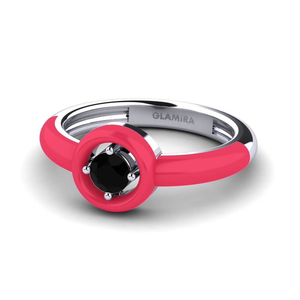 Schwarzer Saphir Ring Kaliga