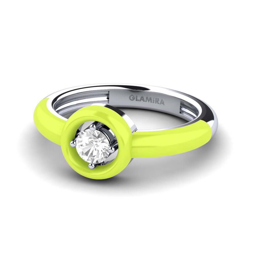 Weißer Saphir Ring Kaliga