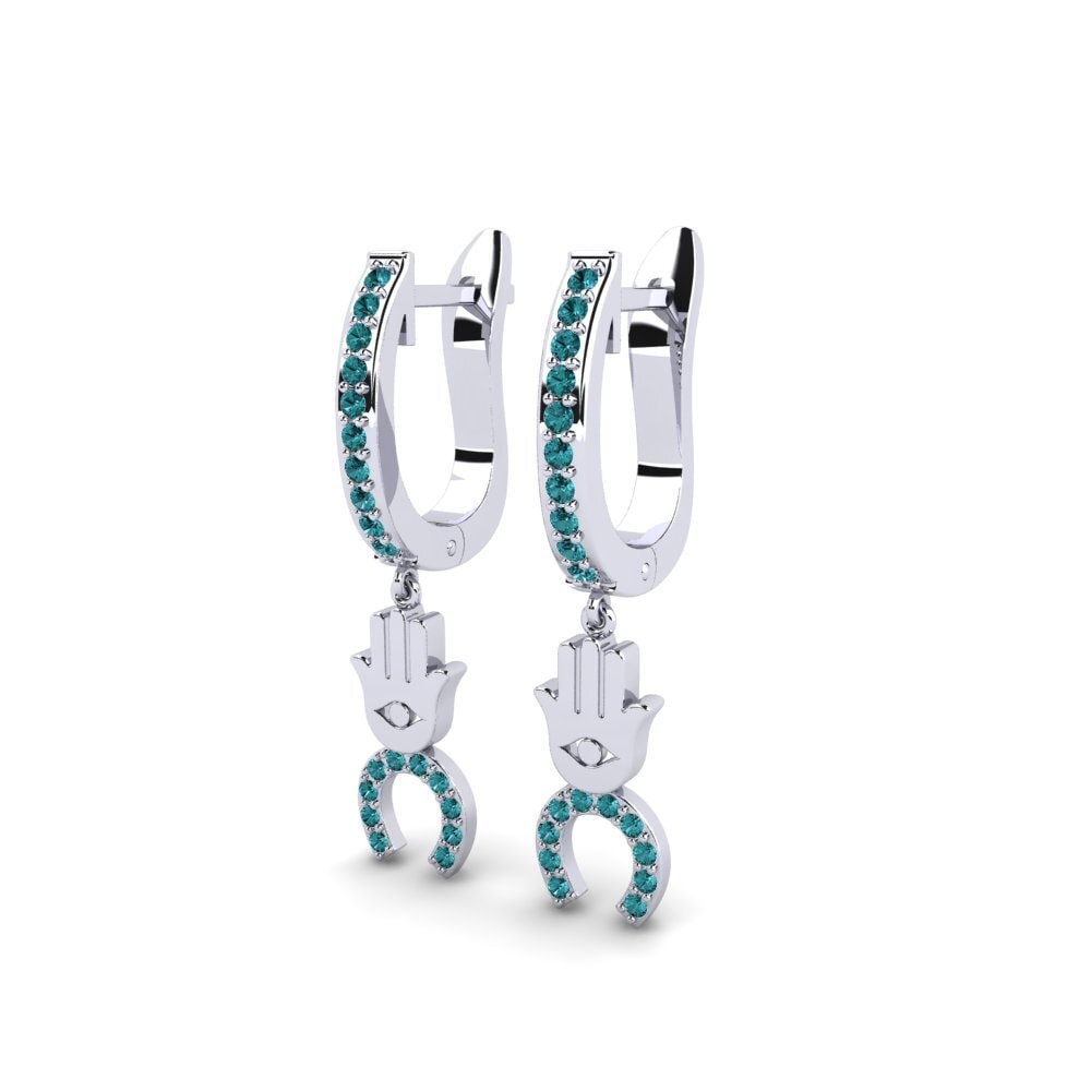 Blue Diamond Women's Earring Kaline