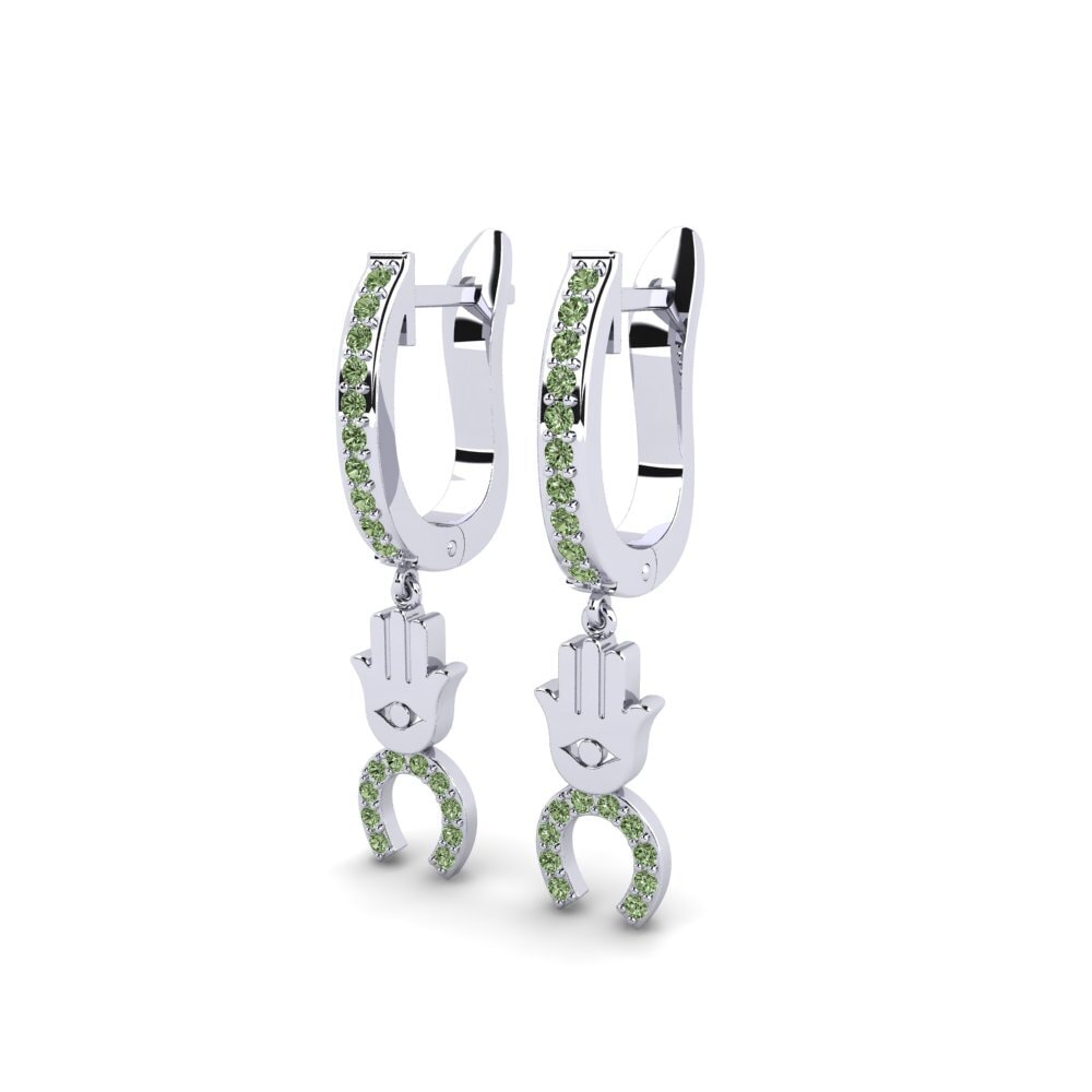 Green Diamond Women's Earring Kaline