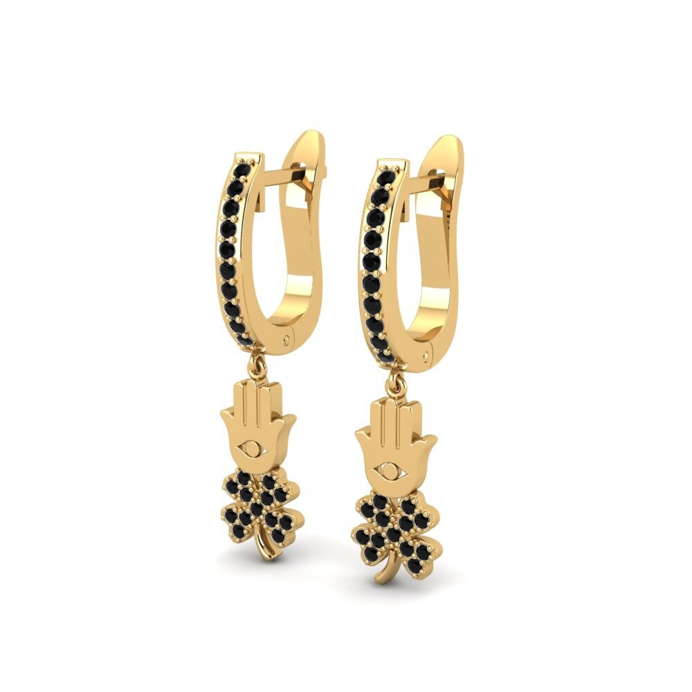 Black Onyx Women's Earring Kalli