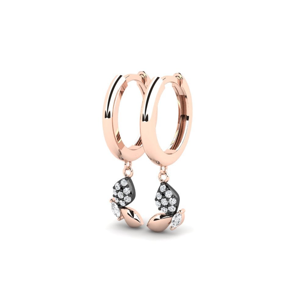 Zircone Boucle d'oreille femme Kalliope