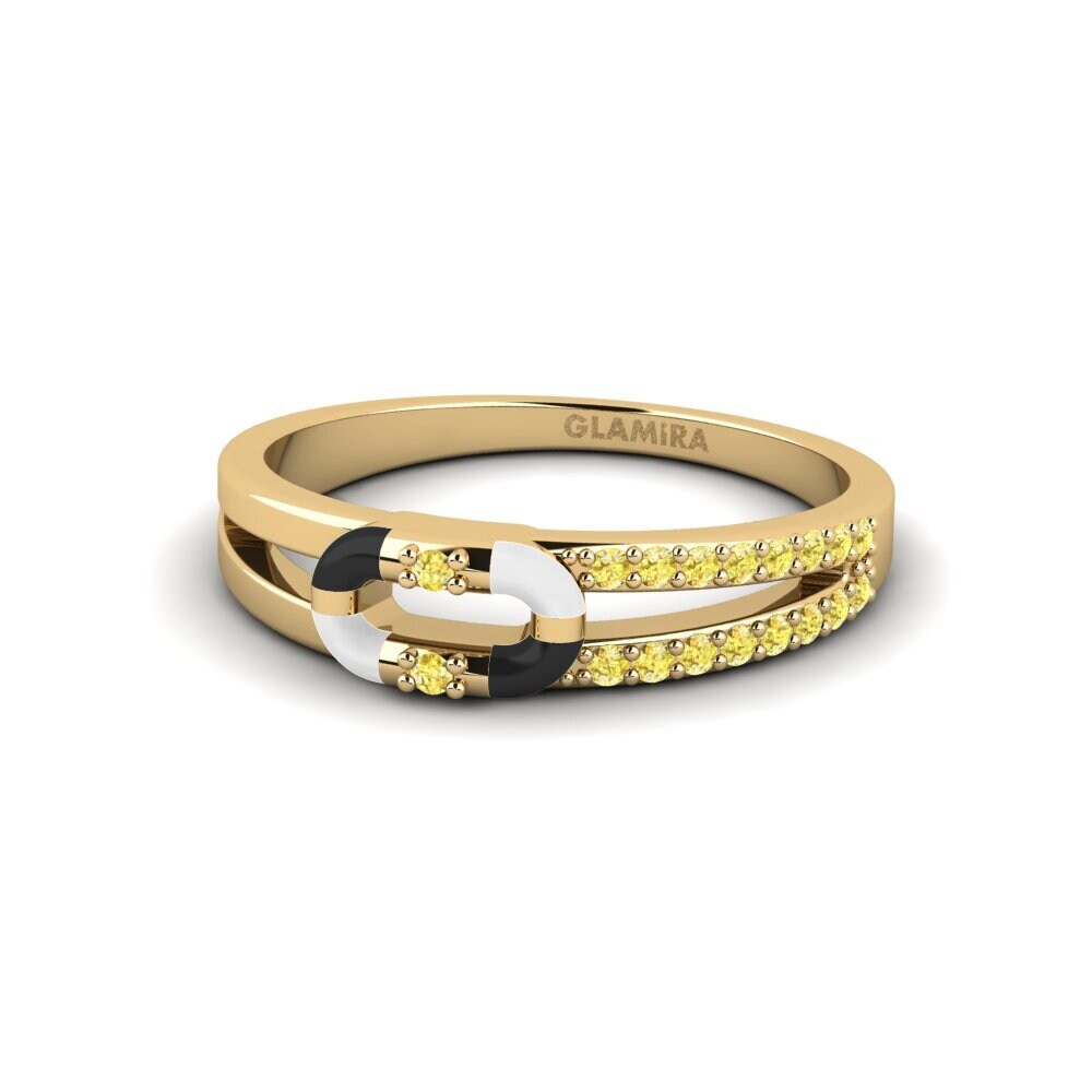 Yellow Sapphire Ring Kalymnos